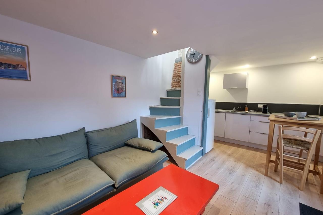 Les Chabannettes - Maisonette & Terrace 2P - Heart Of Honfleur Exterior photo