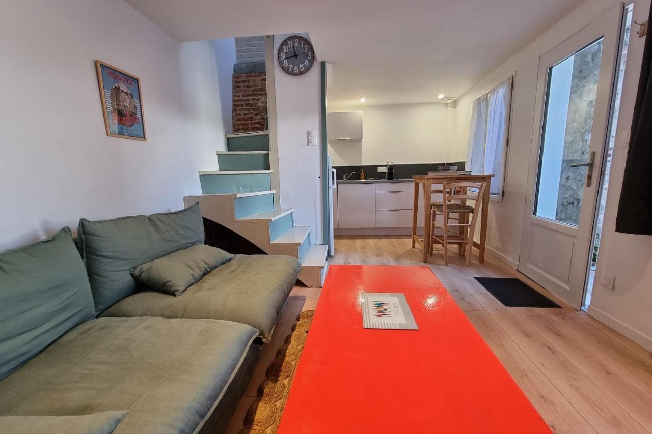 Les Chabannettes - Maisonette & Terrace 2P - Heart Of Honfleur Exterior photo